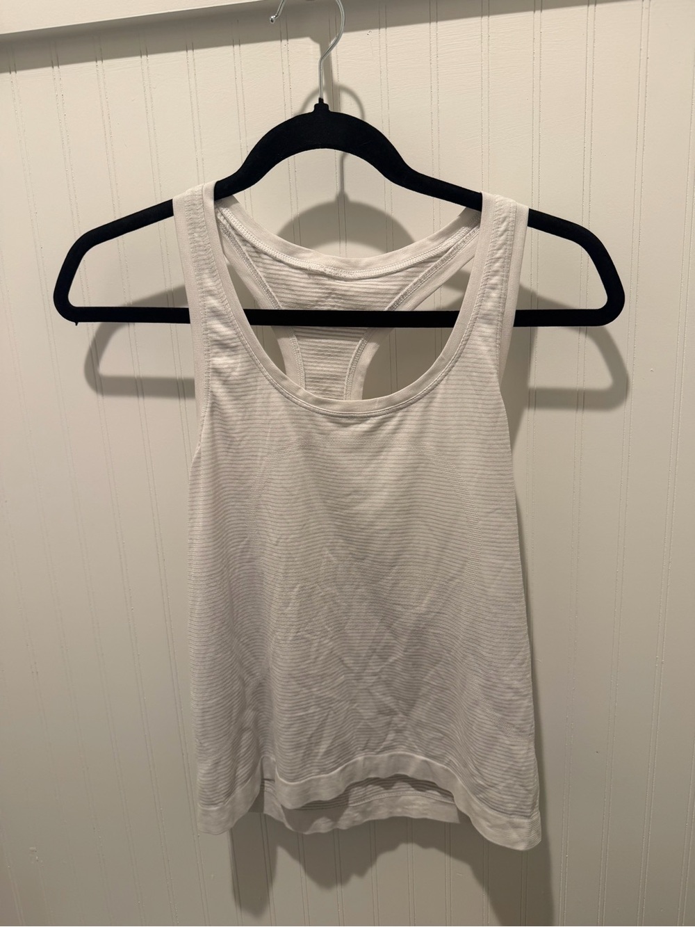 Lulu white swiftly tank! size 6